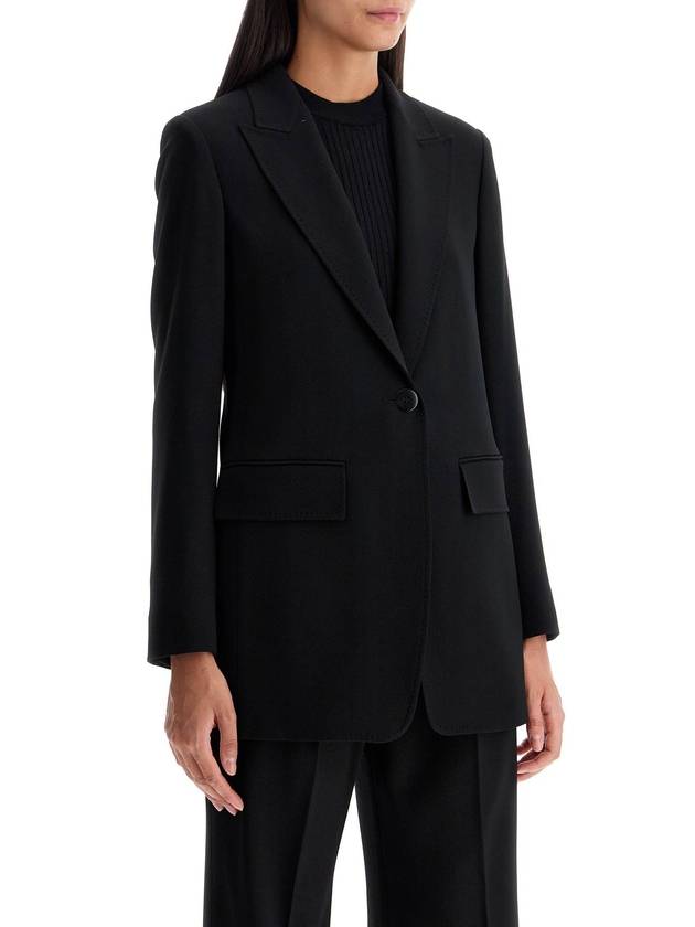 wool crepe blazer with t - MAX MARA - BALAAN 2