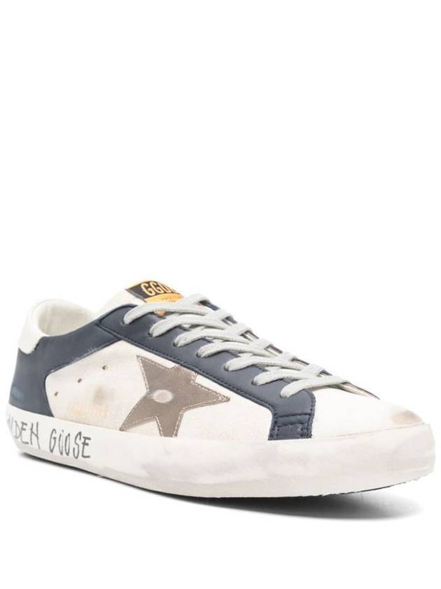 Golden Goose Super-Star Sneakers In Nappa With Distressed Effect Shoes - GOLDEN GOOSE - BALAAN 2