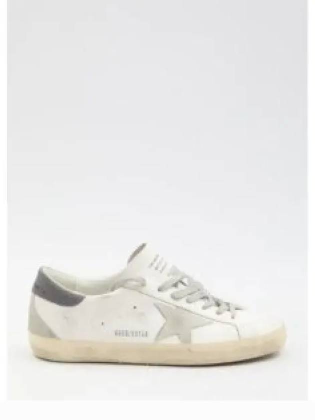 Superstar Grey Tab Low Top Sneakers White - GOLDEN GOOSE - BALAAN 2