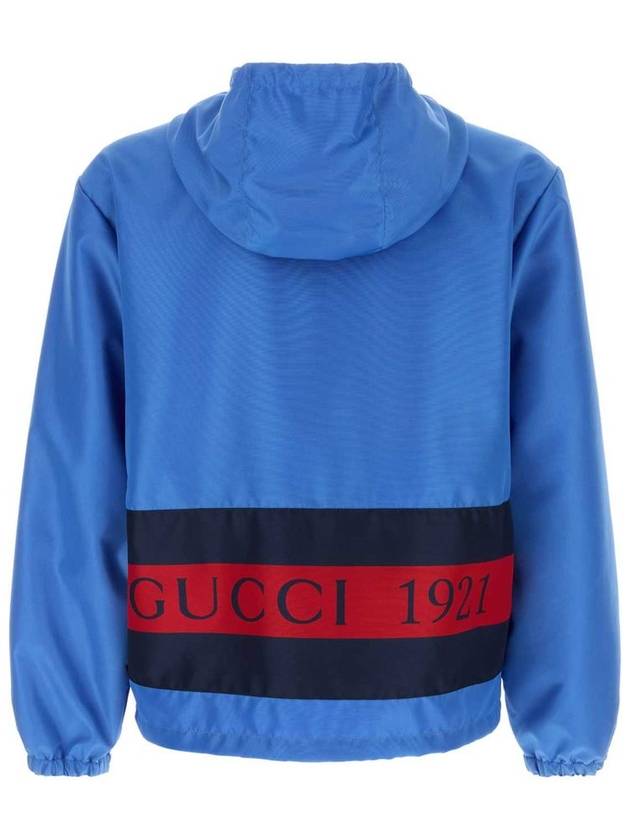 24 ss nylon jacket WITH WEB 1921 detail 770759Z8BO64405 B0650980123 - GUCCI - BALAAN 3