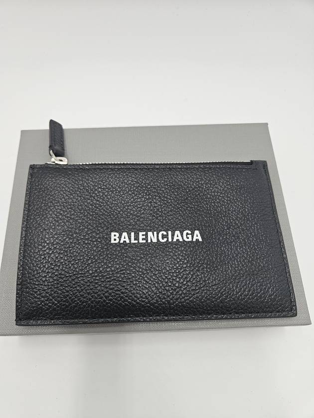 Logo Print Cash Card Wallet Black - BALENCIAGA - BALAAN 2