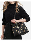 Neonoe MM Bi-Color Monogram Empreinte Bucket Bag Black - LOUIS VUITTON - BALAAN 8