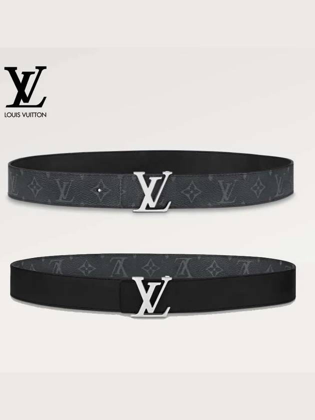 LV Reversible Leather Belt Black - LOUIS VUITTON - BALAAN 2