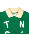 Kids collar sweatshirt 2422015975 GREEN - MINI RODINI - BALAAN 3