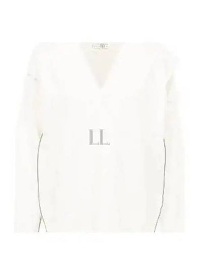 Cut-Out Cardigan Off White - MAISON MARGIELA - BALAAN 2