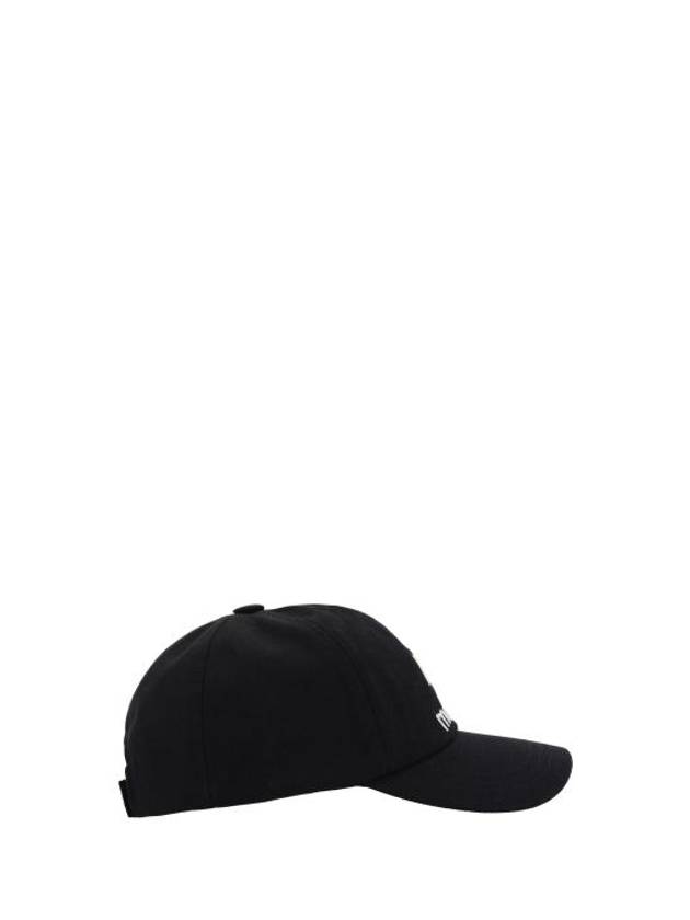 Tyron Logo Cotton Ball Cap Black - ISABEL MARANT - BALAAN 3