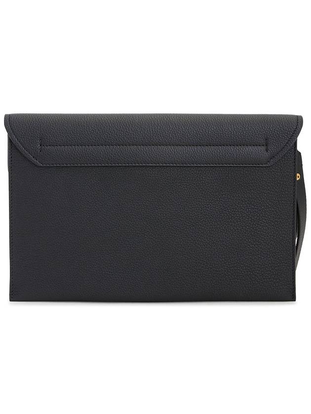 Gancini Margot Clutch Bag Black - SALVATORE FERRAGAMO - BALAAN 5