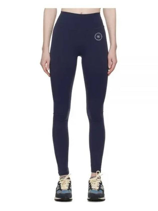 LEGGING N 02 NAVYwhite LE701 logo leggings 2 - SPORTY & RICH - BALAAN 1