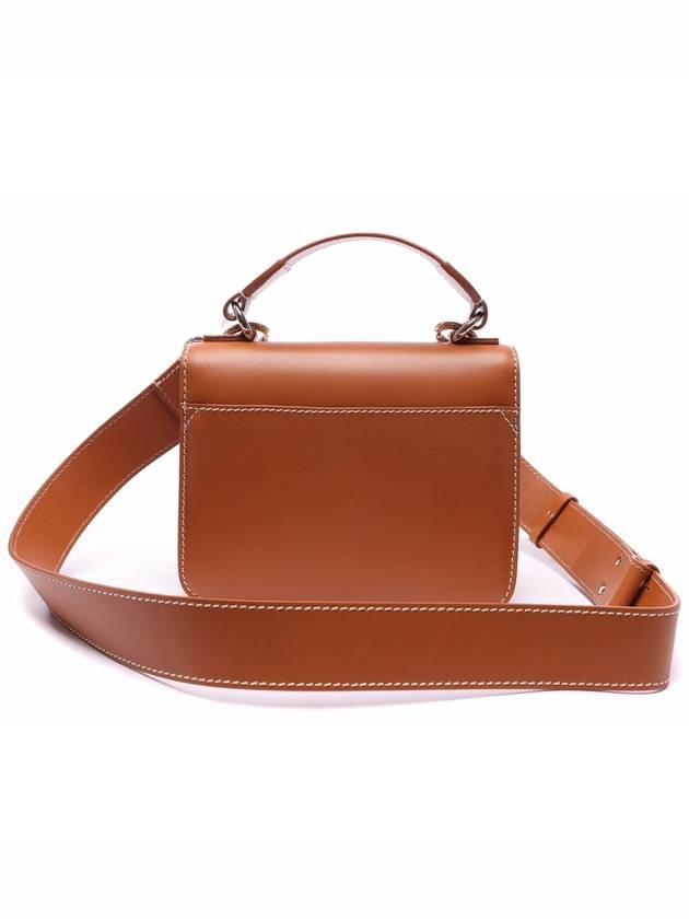 Kattie Small Leather Tote Bag Brown - CHLOE - BALAAN 5