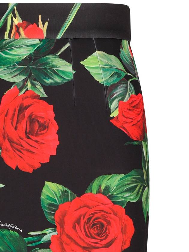 ROSE PRINT SKIRT - DOLCE&GABBANA - BALAAN 3