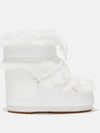 Icon Low Fake Fur Winter Boots White - MOON BOOT - BALAAN 2