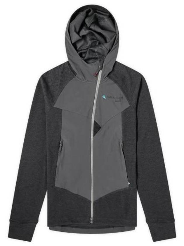 Men's Hugin Zip Up Hoodie Raven - KLATTERMUSEN - BALAAN 2