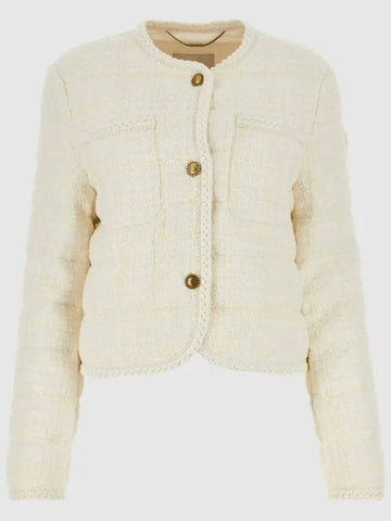 Women s Eliadi short down tweed jacket 1A00052 597II F00 - MONCLER - BALAAN 1