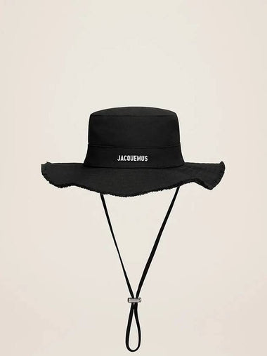 Le Bob Artichaut Bucket Hat Black - JACQUEMUS - BALAAN 2