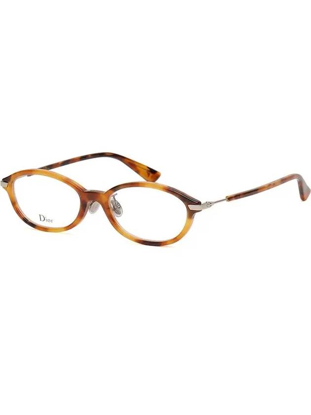 Eyewear Round Acetate Eyeglasses Havana - DIOR - BALAAN 8