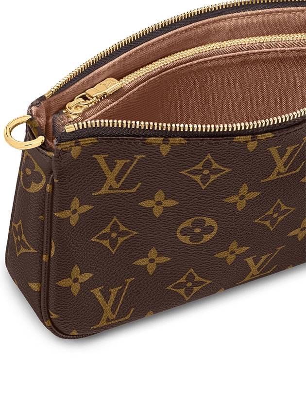 Pochette Accessoires Chain Monogram Shoulder Bag Brown - LOUIS VUITTON - BALAAN 6