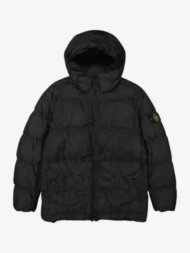 Crinkle Reps Re-Nylon Down Padding Black - STONE ISLAND - BALAAN 2