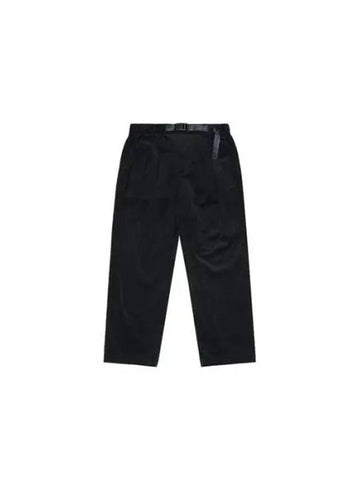 KODAK Apparel Brownie Corduroy Wide Tapered Fit Pants NAVY - KODO - BALAAN 1