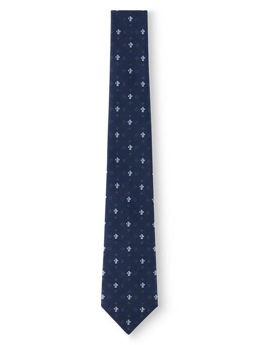 Monogram Small Vivienne Tie Navy - LOUIS VUITTON - BALAAN 2