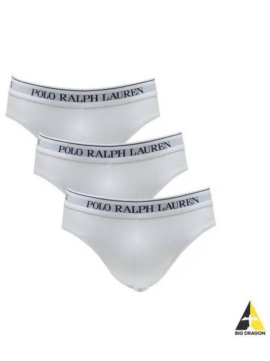 Low Rise Briefs 3 Pack White - POLO RALPH LAUREN - BALAAN 1