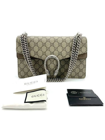 Dionysus small chain shoulder bag 400249 - GUCCI - BALAAN 1