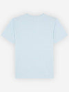 Grey Fox Head Patch Classic Short Sleeve T-Shirt Light Blue - MAISON KITSUNE - BALAAN 3