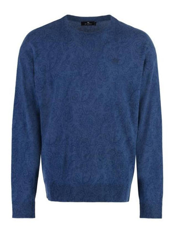 Sweater 1N9659607 200 BLUE - ETRO - BALAAN 1