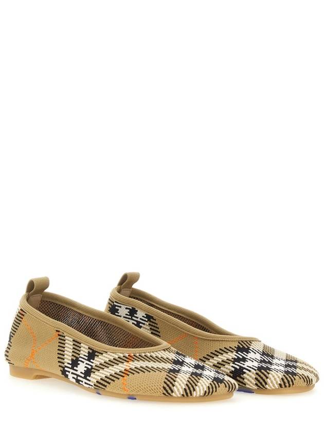 Baby Check Knit Ballerina Sand - BURBERRY - BALAAN 3