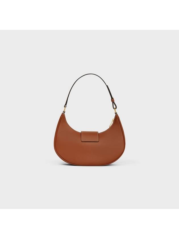 Ava Triomphe Smooth Calfskin Shoulder Bag Tan - CELINE - BALAAN 4