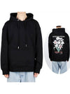 W241TS36 736B Flower Back Logo Hood - WOOYOUNGMI - BALAAN 1