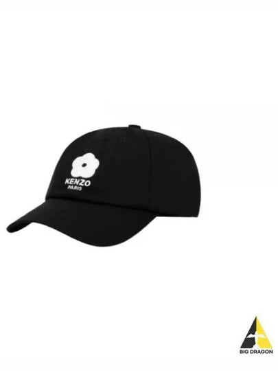 Utility Boke Flower Embroidery Ball Cap Black - KENZO - BALAAN 2