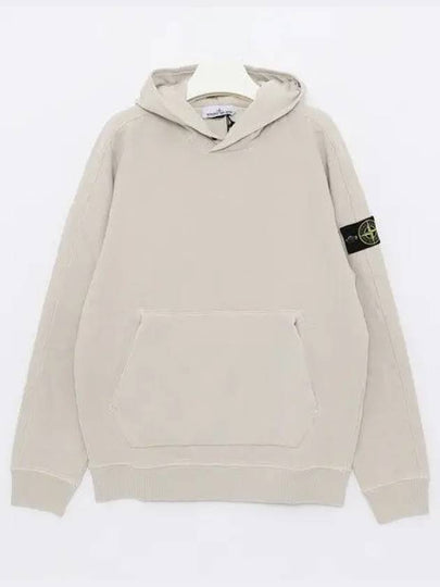 Compass Logo Patch Hoodie Ice - STONE ISLAND - BALAAN 2