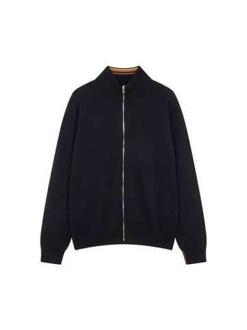 Cashmere zip up cardigan black 271465 - PAUL SMITH - BALAAN 1