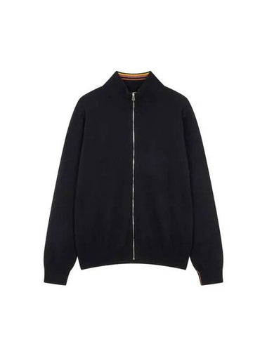 Cashmere zip up cardigan black 271465 - PAUL SMITH - BALAAN 1