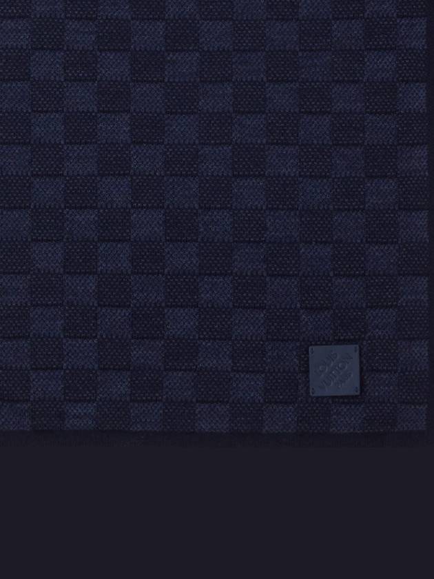 Neo Petit Damier Scarf Navy - LOUIS VUITTON - BALAAN 5