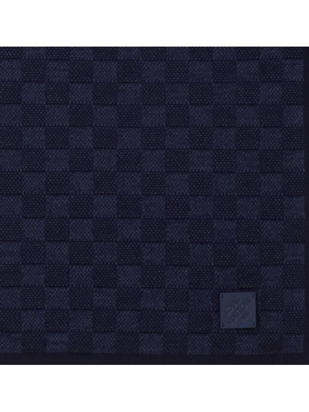 Neo Petit Damier Scarf Navy - LOUIS VUITTON - BALAAN 5