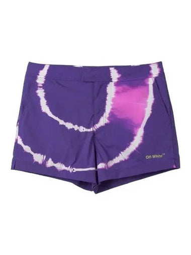 tie dye sunrise swimsuit purple - OFF WHITE - BALAAN 1