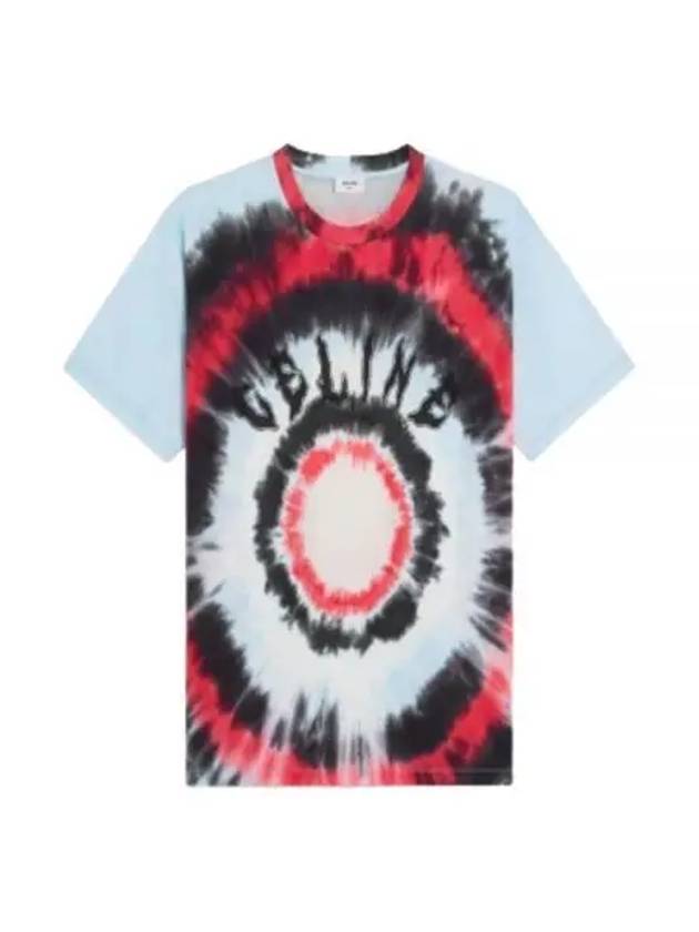 Tie Dye Cotton Jersey Short Sleeve T Shirt - CELINE - BALAAN 2