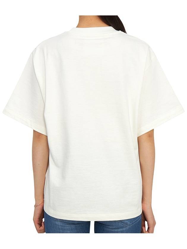 Logo T-Shirt Porcelain - JIL SANDER - BALAAN 5