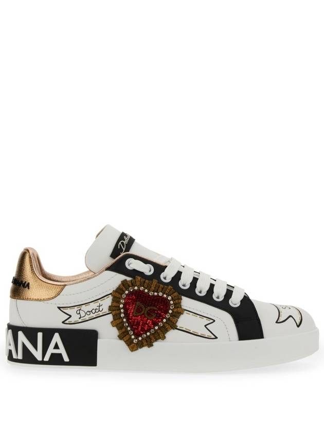 Portofino low-top sneakers white - DOLCE&GABBANA - BALAAN 13