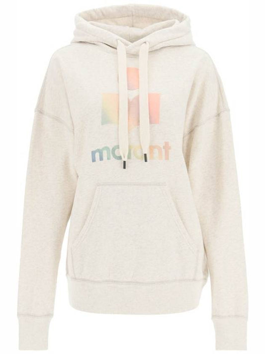 Women s Etoile Mansell gradient logo hoodie ECRU SIZE36 SW036222A043E23EC - ISABEL MARANT - BALAAN 1