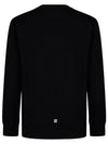 Logo Print Cotton Sweatshirt Black - GIVENCHY - BALAAN 3