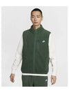 Club Winterized Vest M Fur White FZ0895 323 - NIKE - BALAAN 2