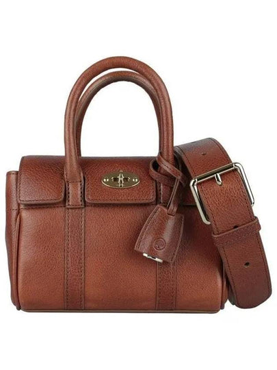 Mini Bayswater Tote Bag Brown - MULBERRY - BALAAN 2