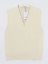 V neck zip up vest 324MPU180FI0036 - COURREGES - BALAAN 4