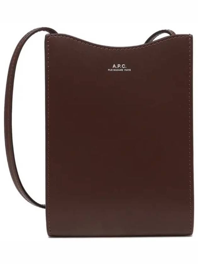 Jamie Neck Pouch Mini Bag Brown - A.P.C. - BALAAN 2