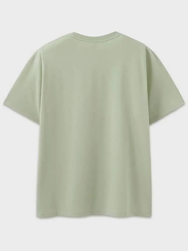 Supima Cotton Lux Short Sleeve T-Shirt Mint Green - NOIRER - BALAAN 4