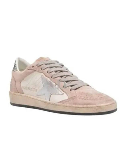 Ball Star Double Quarter Low Top Sneakers Powder Pink - GOLDEN GOOSE - BALAAN 2