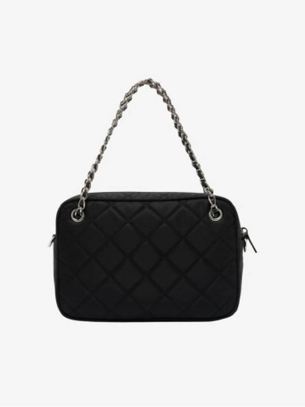 Nylon Quilted Tessuto Mini Shoulder Bag Black - PRADA - BALAAN 4