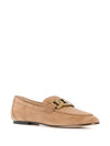 Women's Kate Suede Loafers Beige - TOD'S - BALAAN 3